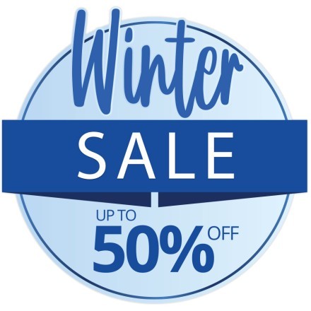 Winter Sale Blue